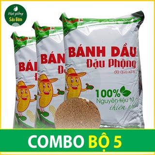 Phân Hữu Cơ Bánh Dầu Đậu Phộng Đã Qua Xử Lý 1kg 5 Gói