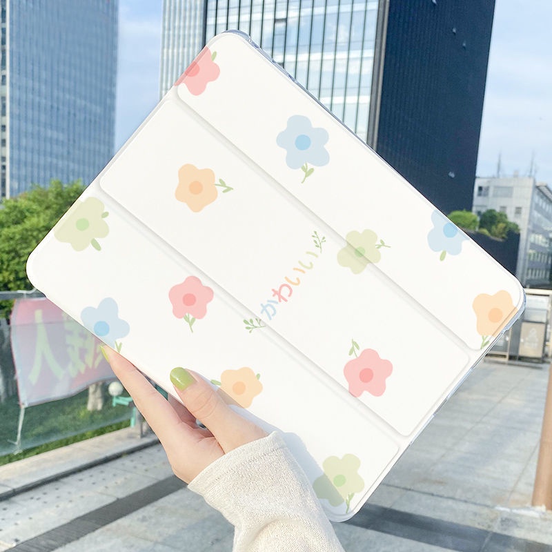 Ốp Máy Tính Bảng Họa Tiết Hoa Cho IPad 7th Gen IPad Pro 10.5'' 11'' 12.9'' 2018 2020 2021 Mini 1/2/3/4/5/6 Air 1/2/3/4/5 5/6th 7/8/9th Gen
