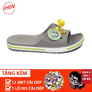 dép lê cross màu xám nam nữ💖FREESHIP💖dép cross BAYA788