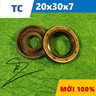 Phớt chặn dầu tc 20x30x7 ( phớt dầu / chắn dầu / lò xo / phớt ben / oil seal tc 20*30*7)