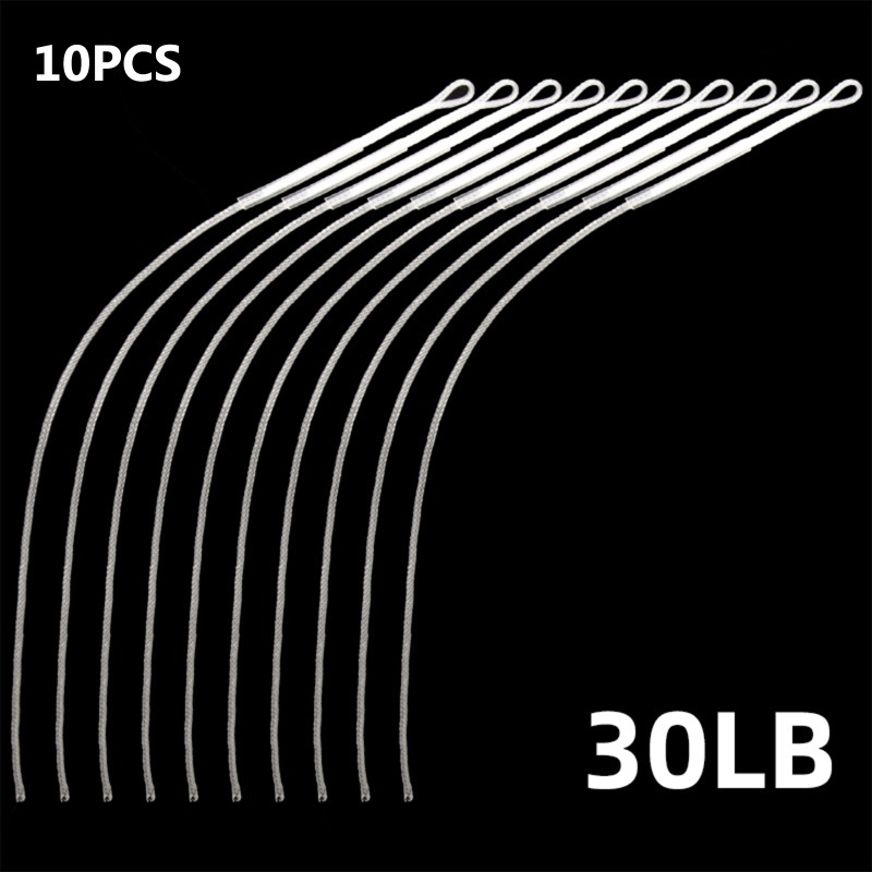 Set 10 Đầu Nối Dây Nylon Bện Chống Rách Bền Bỉ Tiện Lợi