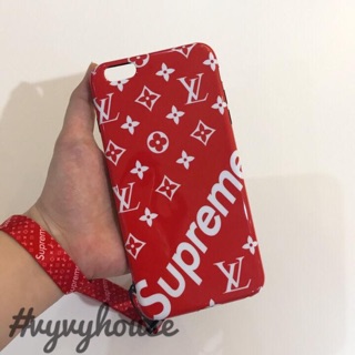 Ốp lưng Iphone Lv x Supreme 