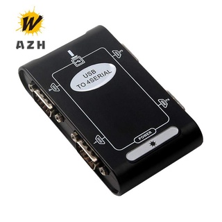 Đầu chuyển đổi 4 cổng rs232 sang usb 2.0 đầu db9 com