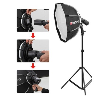 SOFTBOX BÁT GIÁC TRIOPO KS65 CHO ĐÈN FLASH SPEEDLITE HL Studio
