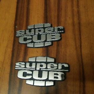 Bộ tem lô gô nổi honda Super Cub siêu đẹp