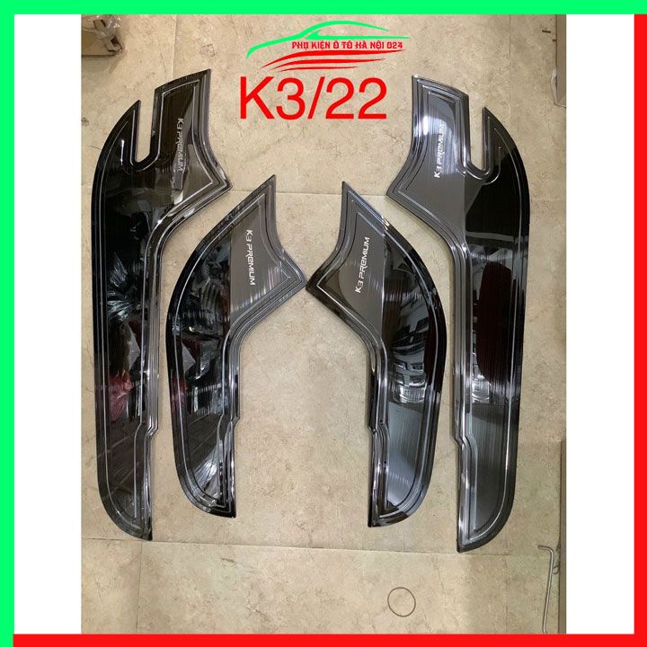 Bộ ốp tapli Kia K3 2022-2023 vân titan chống xước va đập khi mở cửa và làm đẹp xe