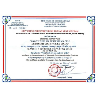Serum derma cell chính hãng