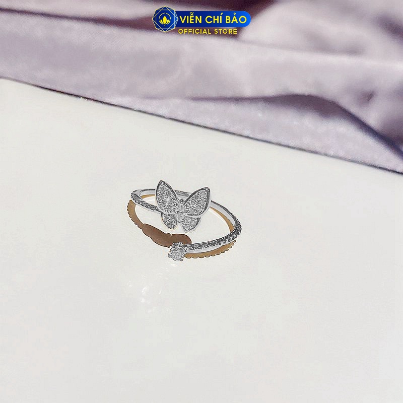 Nhẫn bạc nữ Beauty Butterfly new chất liệu bạc 925 thời trang phụ kiện trang sức nữ thương hiệu Viễn Chí Bảo N400020