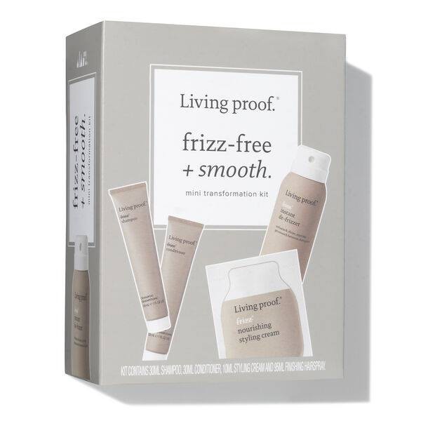 Living Proof - Bộ chăm sóc tóc 4 món Mini size Living Proof Frizz-Free + Smooth Mini Transformation Kit