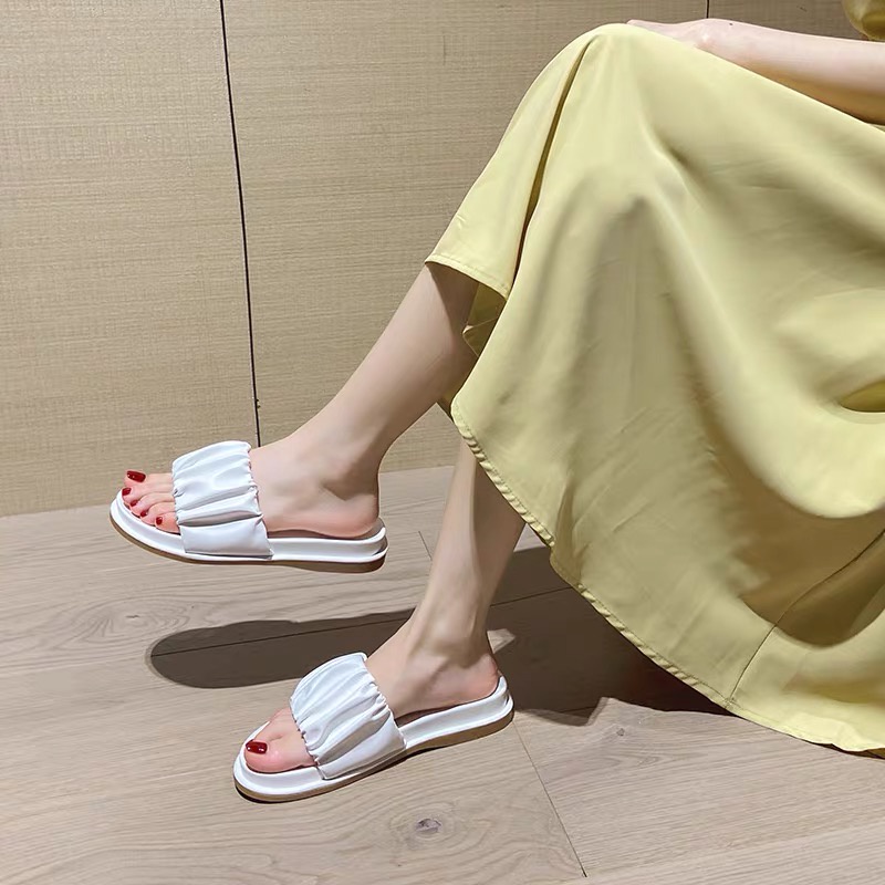 Dép Đế Bằng Chất Đẹp Dày Dặn Tôn Chân Siêu Hót H3