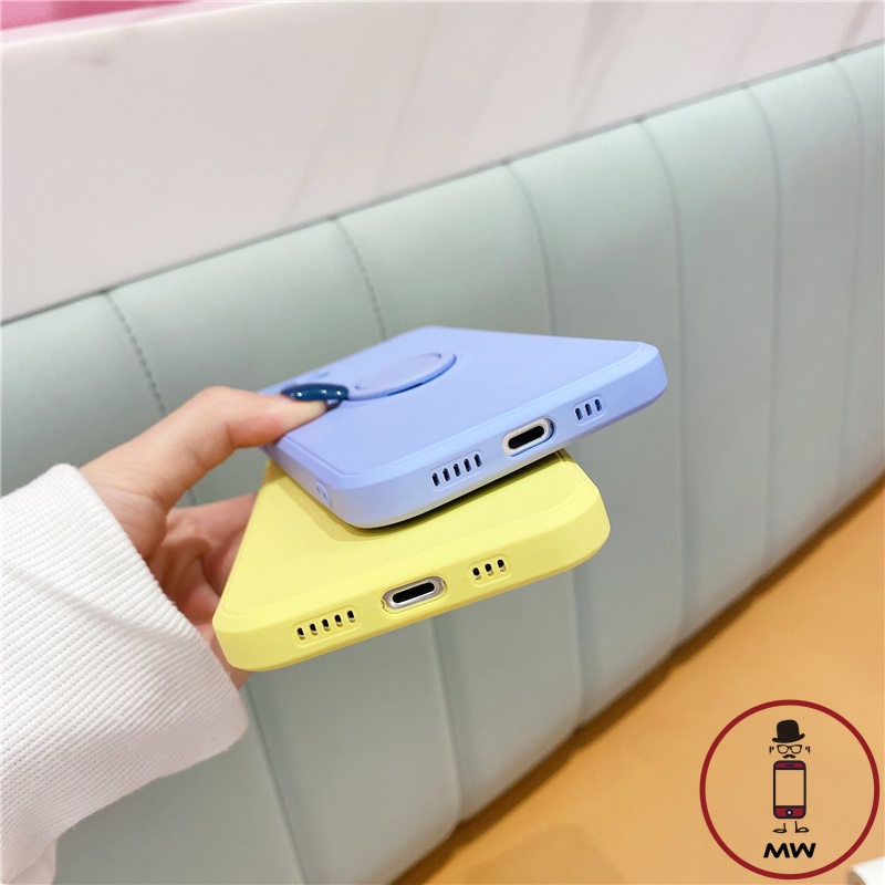 Ốp Điện Thoại Mềm Có Vòng Nhẫn Chống Va Đập Cho iPhone 6 6p 6s 6SP se 7 7p 8p x XR XS Max 11 Promax 12 mini