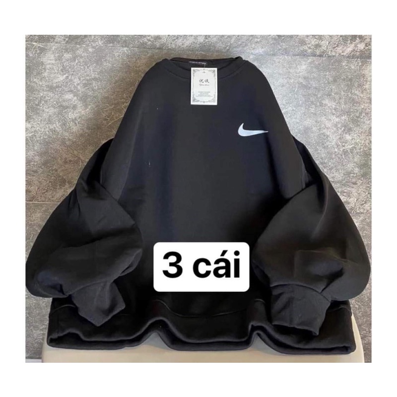 áo logo dấu tích hàng nỉ ngoại tay bồng siêu to