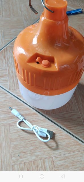 Bóng đèn LED sạc tích điện 80w 3 chế độ