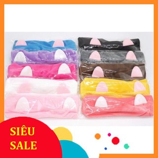 Băng đô rửa mặt tai mèo