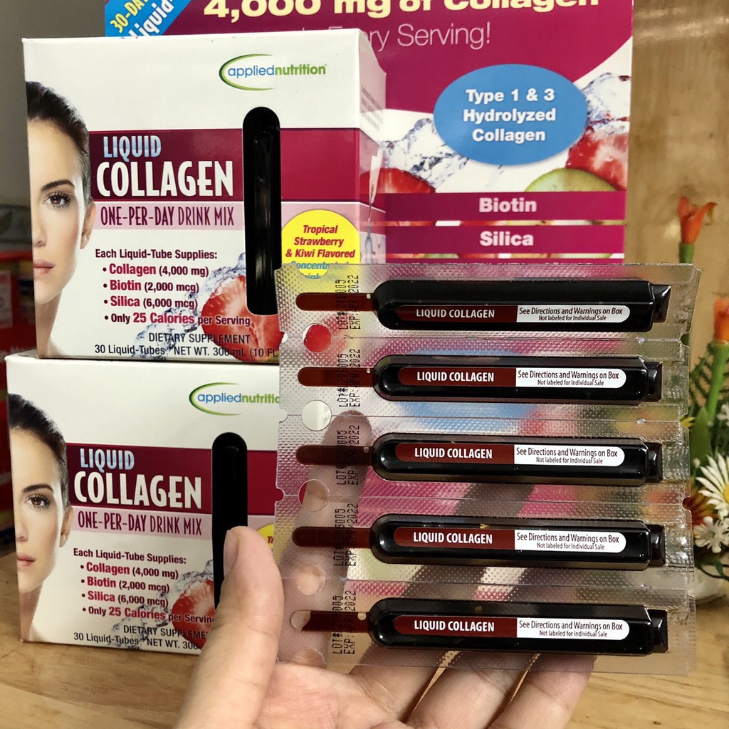 ❤ [Date 12/2022] Liquid Colage One Per Day Drink Mix 30 ống Mỹ, Hương Dâu Kiwi thơm ngon | BigBuy360 - bigbuy360.vn