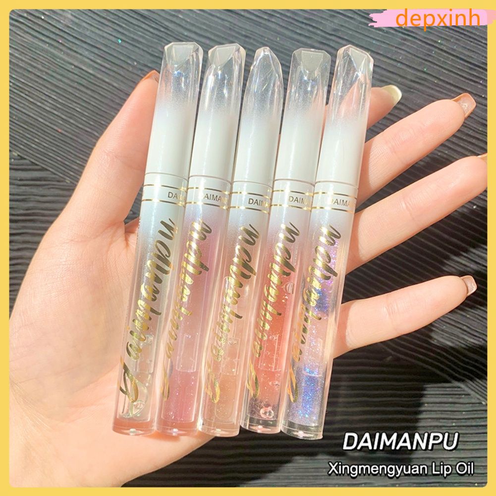 [Hàng mới về] Son bóng trong suốt dưỡng ẩm không màu tiện lợi