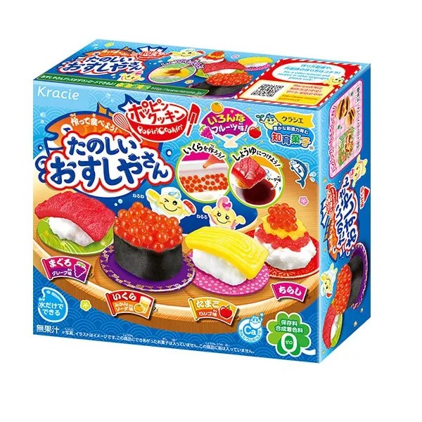 Kẹo sáng tạo Popin Cookin sushi - Tanoshii Osushi Ya San 28.5g/hộp