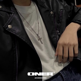 Vòng cổ oner thép titan "the cross necklace"