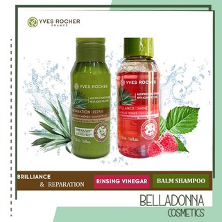 (Sale 57% - hsd 2022) Bộ Đôi Gội Xả Chăm Sóc tóc Yves Rocher Reparation- Brillance 50+50ml