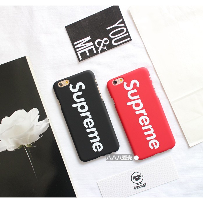 Ốp Supreme siêu chất iPhone 6 6s 6 Plus 6s Plus 7 8 7 Plus 8 Plus X