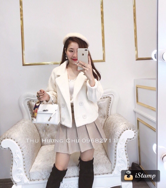 Áo dạ ngắn tay ngọc ( Hàng loại 1 , kèm ảnh thật và video ) | BigBuy360 - bigbuy360.vn