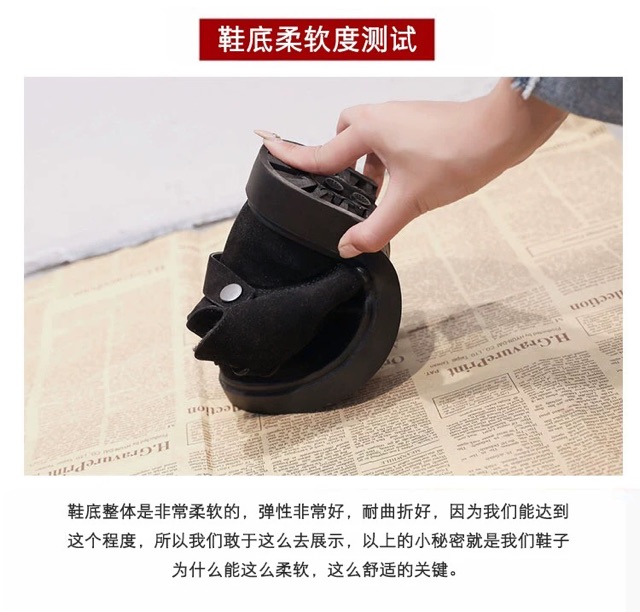 [Order] Giầy nữ da lộn cổ cao ấm áp phong cách (có ảnh thật) | BigBuy360 - bigbuy360.vn