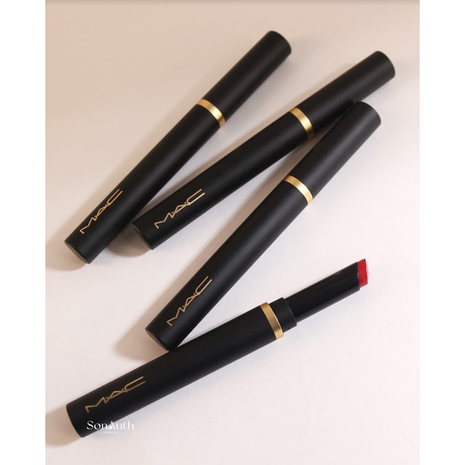 Son thỏi MAC Powder Kiss Velvet Blur Slim Stick Lipstick 2g
