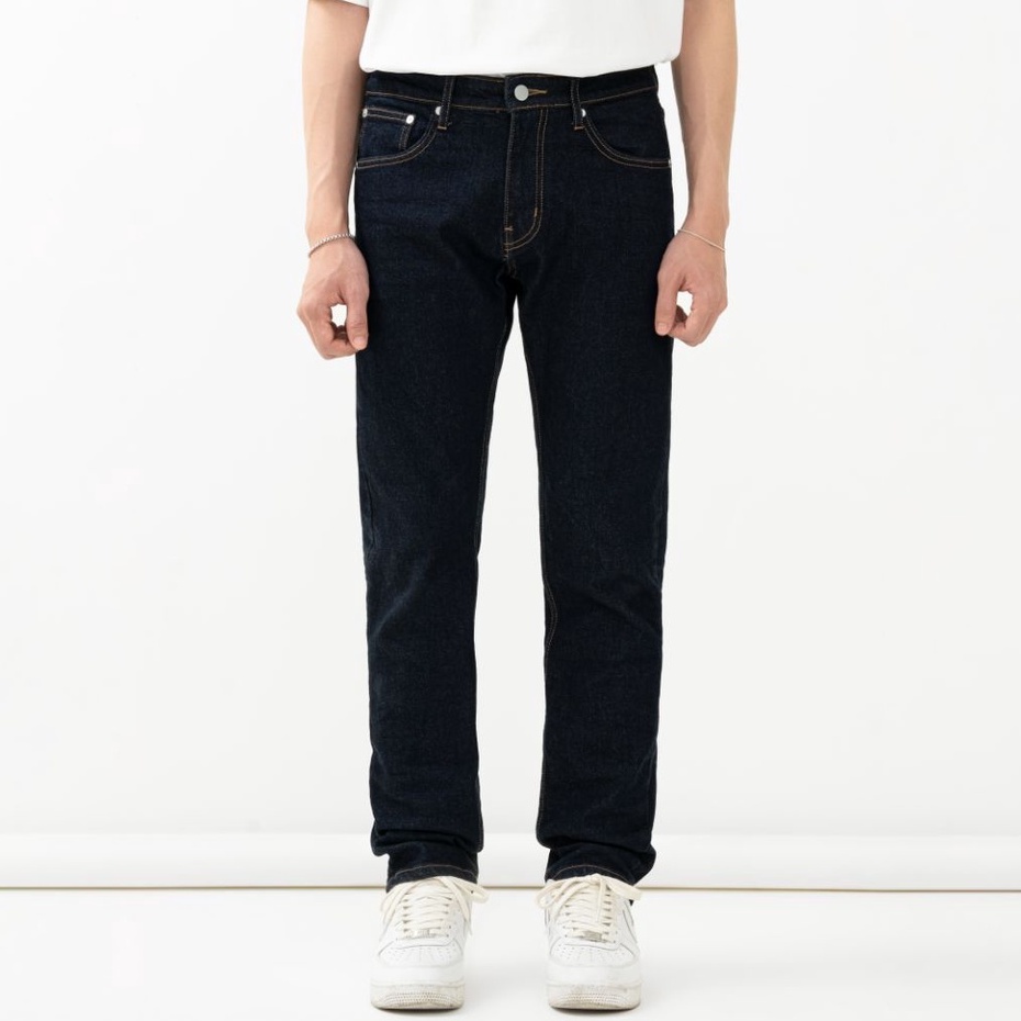 Quần jean dài nam Owlbrand Slim Basic/Indigo