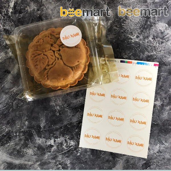 Tem dán nhân đậu xanh (12c)