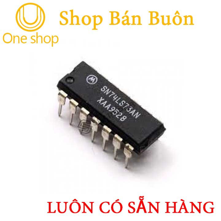 Linh Kiện 74LS73 Dual JK Flip-Flop with Clear DIP14