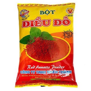 Bột điều đỏ thiên thanh gói 500g