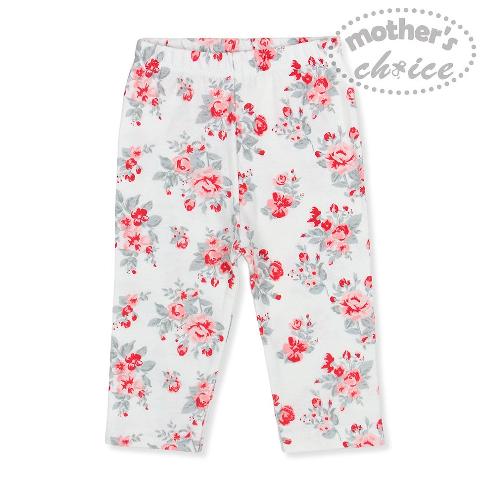 Set Quà sơ sinh cho bé gái màu hồng đáng yêu Mother's Choice gồm bodysuit, quần dài, mũ và tất 100% cotton IT3197