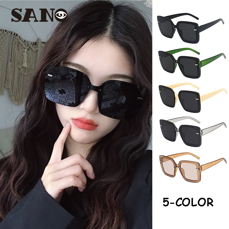 Mắt kính mát thời trang chống tia UV400 phong cách retro sành điệu cho nữ