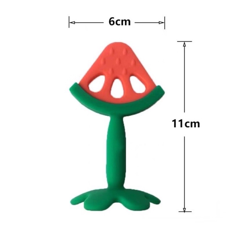 Gặm nướu hoa quả cho bé, hình dưa hấu, dâu , táo, nho cho bé yêu