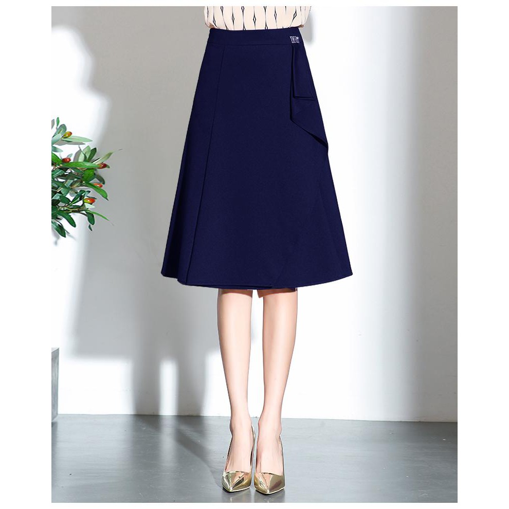 Chân váy chữ A dáng dài  C77