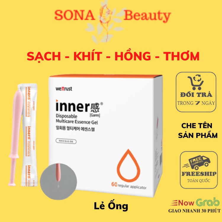 Đũa Thần Inner Gel Chính Hãng Se Khít Làm Hồng Vùng Kín Gel Phụ Khoa Dung Dịch Vệ Sinh Phụ Nữ Số 1 Hàn Quốc SONA