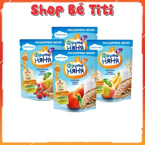 Bột ăn dặm Fruto Nga gói 200g Shop bé TiTi