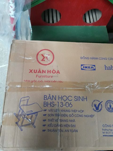 [ HỎA TỐC 1 GIỜ] Bàn ghế học sinh xuân hòa BHS-13-06 | BigBuy360 - bigbuy360.vn