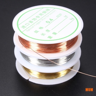Cuộn Dây Đồng 0.3 / 0.4 / 0.6 / 0.8mm Dùng Làm Đồ Trang Sức Thủ Công