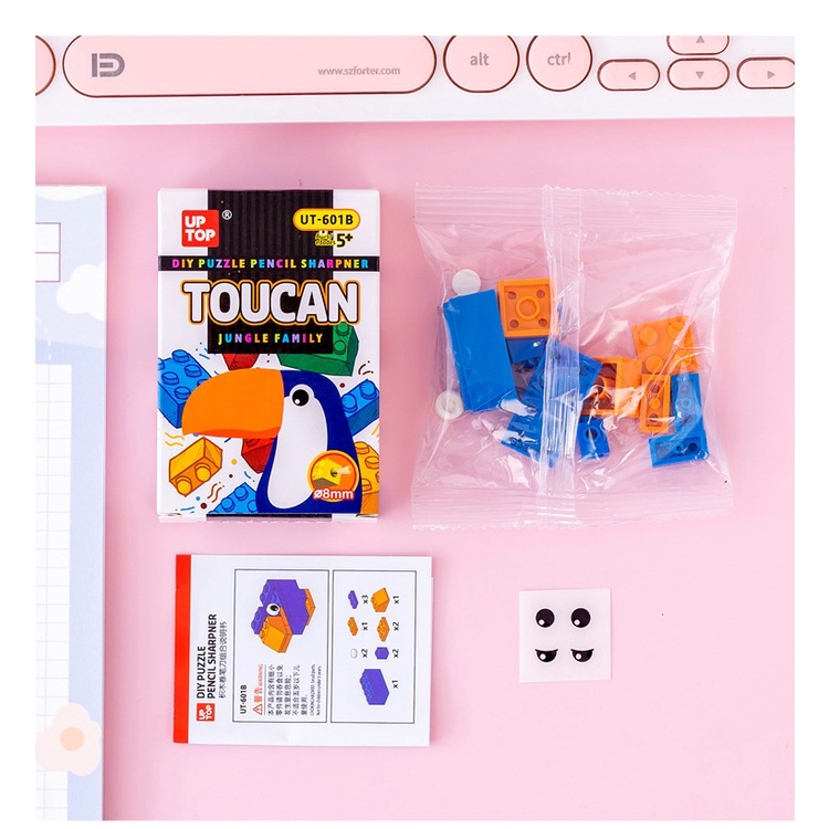 Đồ chuốt bút chì Lego lắp ráp xếp hình