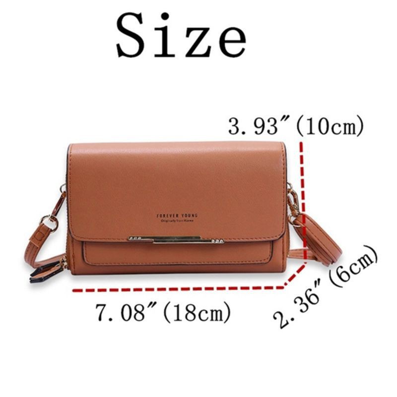 Túi đeo chéo vải mini thời trang cho nữ
