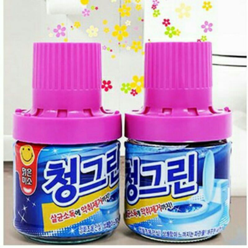Lọ thả bồn cầu Hàn Quốc diệt khuẩn, khử mùi hiệu quả, trọng lượng 250gr sử dụng được khoảng 2000 lần xả nước