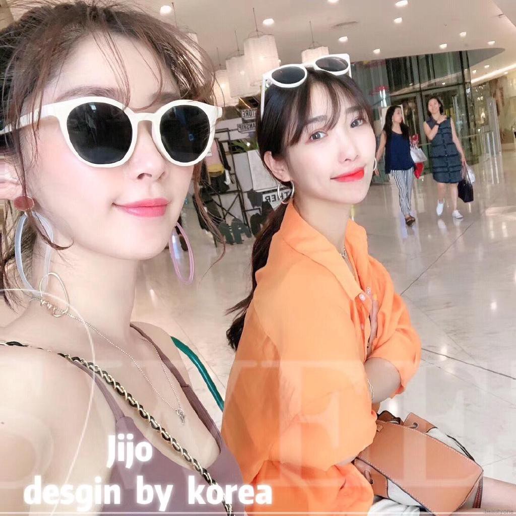 Kính mát gọng nhựa hình tròn thanh lịch cho nữ | BigBuy360 - bigbuy360.vn