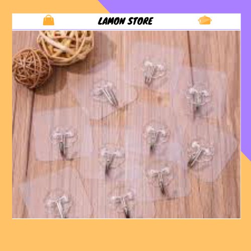 COMBO 10 MÓC DÁN TƯỜNG SIÊU DÍNH 88037 Lamon Store