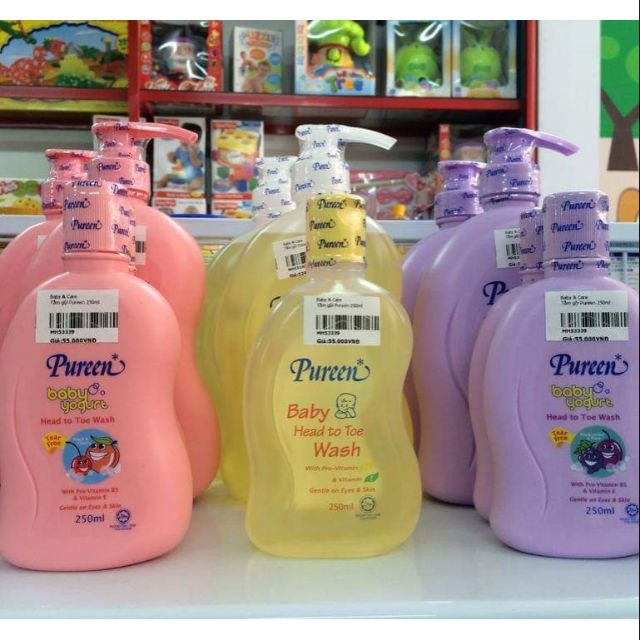 Sữa Tắm Cho Bé Pureen 250ml