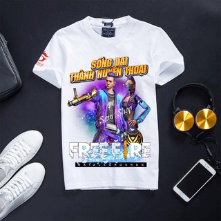 [Đủ Size]Áo Thun Free Fire Cotton Cực Chất Moco + Atoni