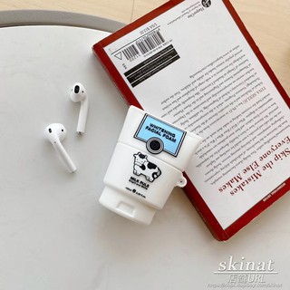 Vỏ Bảo Vệ Hộp Đựng Tai Nghe Airpods Hình Hộp Sữa Dưỡng Ẩm Đáng Yêu