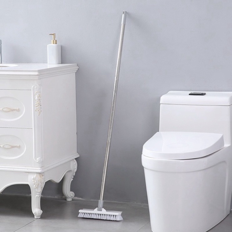 Chổi Chà Sàn, Chổi Lau Sàn Nước, Quét Nhà Tắm Thông Minh Tiện Lợi - Ko rút gọn - màu xanh