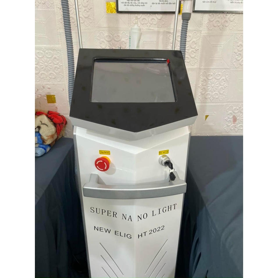 Máy triệt lông,super nano light 2022 bảo hành 12 tháng,máy 2 in1 triệt lông và laser xóa xăm,xóa nám tàn nhang