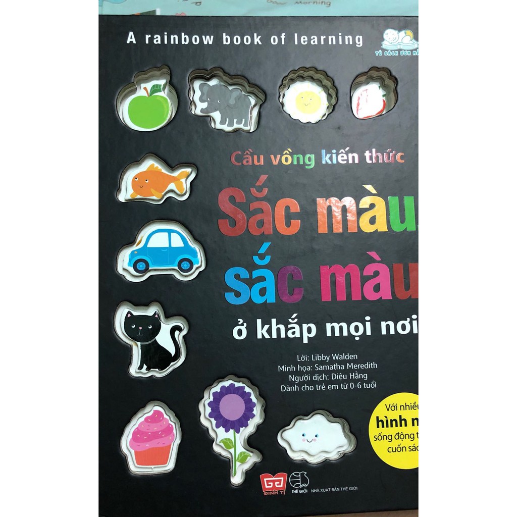 Sách - A Rainbow Book Of Learning - Cầu Vồng Kiến Thức - Sắc Màu, Sắc Màu Ở Khắp Mọi Nơi